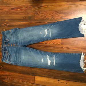 Madewell Petite Button-Up Stretchy Denim